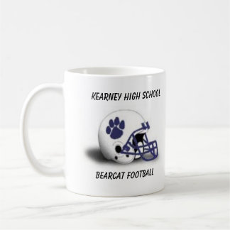 KHS Bearcat Football Helmet Coffee Mok