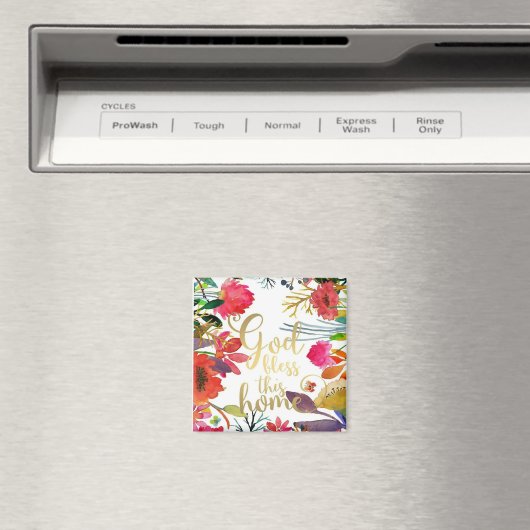 KHS God zegene deze thuismagneet Magneet (Insitu (Vaatwasser))