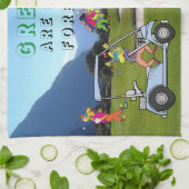 KHS Golf greens zijn goed voor je keukenhanddoeken (Gevouwen)