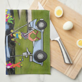 KHS Golf greens zijn goed voor je keukenhanddoeken (Quarter Fold)