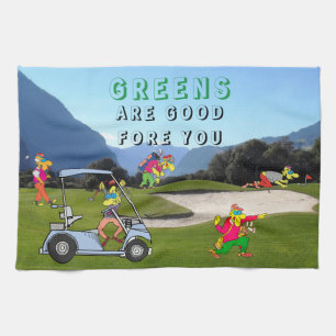 KHS Golf greens zijn goed voor je keukenhanddoeken