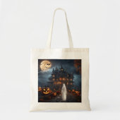 KHS Halloween-spookhuis met spooktas Tote Bag (Voorkant)