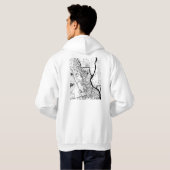 Khulna Bangladesh City Map Hoodie (Achterkant volledig)