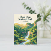 Khun Khan Nationaal Park Thailand Briefkaart (Staand voorkant)