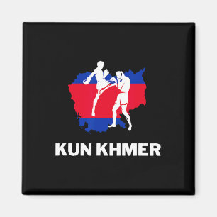Khun Khmer Cambodja Martial Arts Kick Boxing Fight Magneet