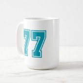 Khvicha Kvaratskhelia Koffiemok (Voorkant links)