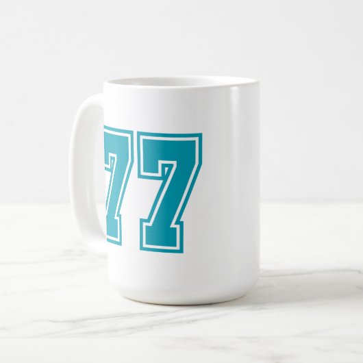 Khvicha Kvaratskhelia Koffiemok (Voorkant links)