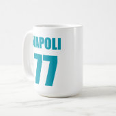 Khvicha Kvaratskhelia Koffiemok (Voorkant links)