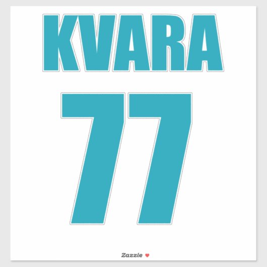 Khvicha Kvaratskhelia Sticker (Vel)