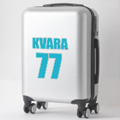 Khvicha Kvaratskhelia Sticker (Koffer)