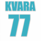 Khvicha Kvaratskhelia Sticker (Voorkant)