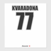 Khvicha Kvaratskhelia Sticker (Vel)