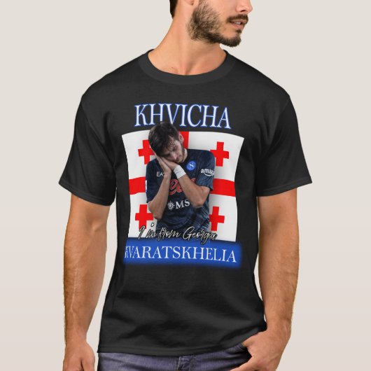 Khvicha Kvaratskhelia T-shirt (Voorkant)