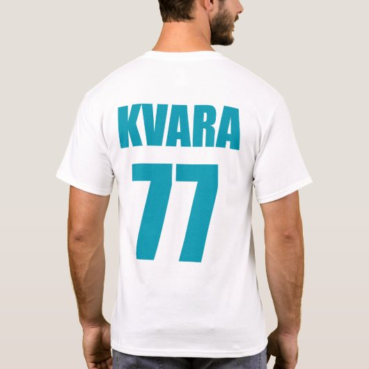 Khvicha Kvaratskhelia T-shirt (Achterkant)
