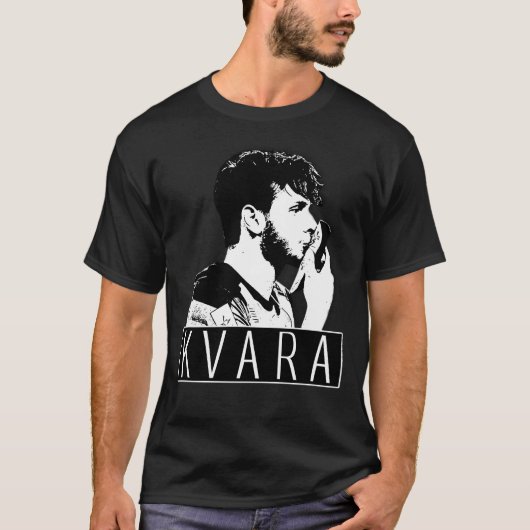 Khvicha Kvaratskhelia T-shirt (Voorkant)