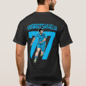 Khvicha Kvaratskhelia T-shirt (Achterkant)