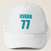 Khvicha Kvaratskhelia Trucker Pet (Voorkant)