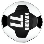 Khvicha Kvaratskhelia Voetbal (Gedraaid)