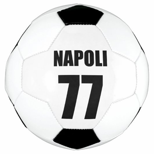 Khvicha Kvaratskhelia Voetbal (Voorkant)