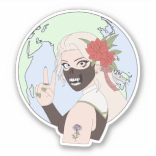 Ki 3 (aarde) Sticker