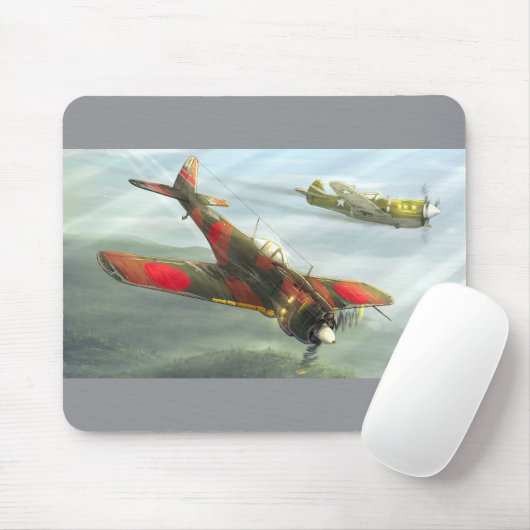 Ki-43 Oscar Muismat (Met muis)