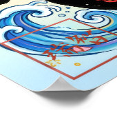 Ki: Elegant Calligraphy "Joy" Art260020210 Poster (Hoek)