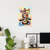 Ki: Elegant Calligraphy "Joy" Art260020210 Poster (Thuiskantoor)