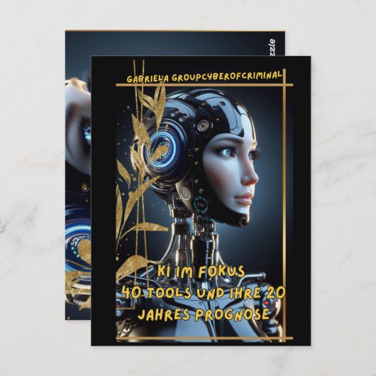 KI im Fokus Briefkaart (Voorkant / Achterkant)