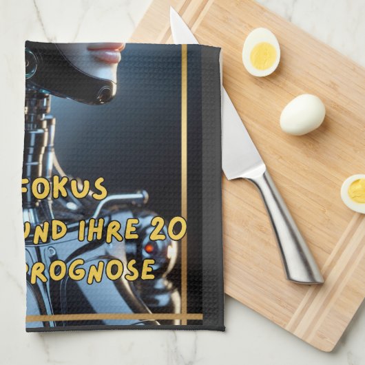 KI im Fokus Theedoek (Quarter Fold)