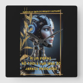 KI im Fokus Vierkante Klok (Voorkant)