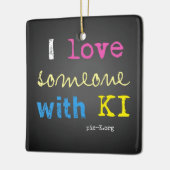 KI Love Ornament (Links)