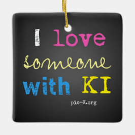 KI Love Ornament
