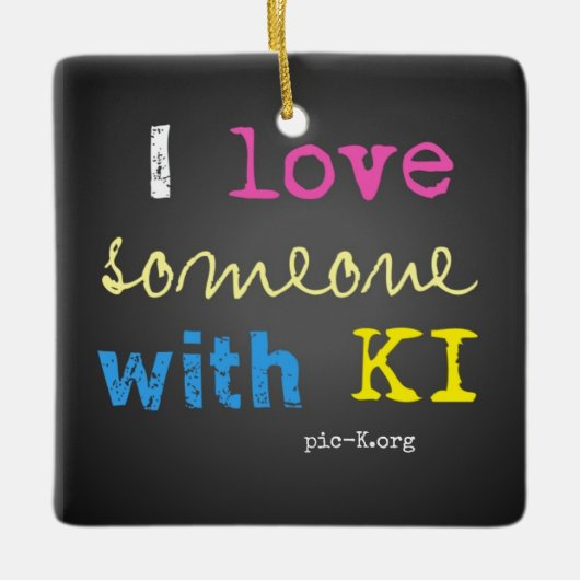 KI Love Ornament (Voorkant)