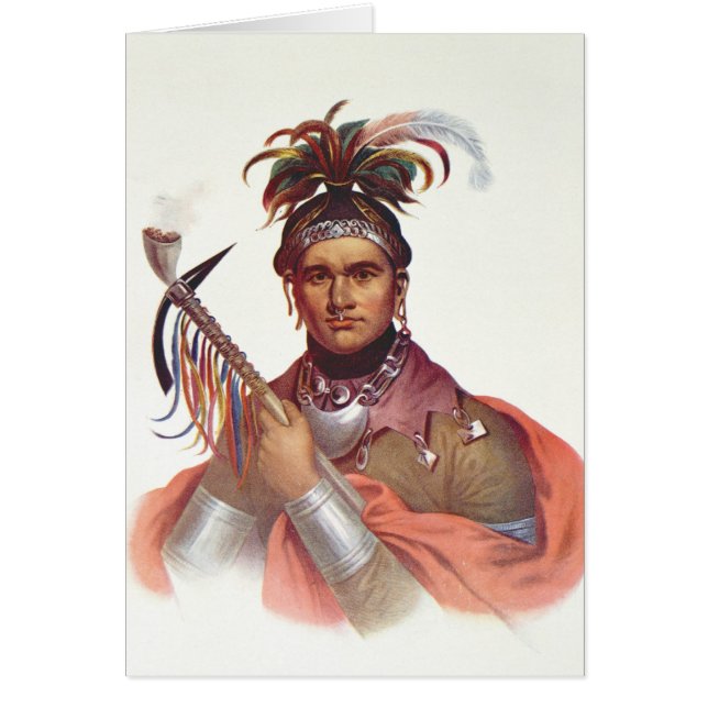 Ki-On-Twog-Ky of 'Complanter', een Seneca Chief (Voorkant)