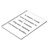 ​KI-Software-Tool: Businessplan-Generator 2026 Notitieboek (Linkerzijde)