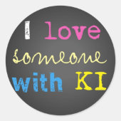 KI support stickers (Voorkant)