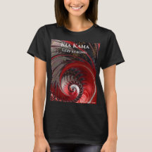 Kia Kaha Blijf Stronf de T-Shirt van de vrouw