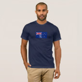 Kia Ora en Nieuw-Zeeland Vlag mode / Nieuw-Zeeland T-shirt (Voorkant volledig)