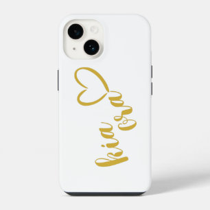 KIA ORA GOLD SCRIPT KIWI NEW ZEALAND NZ MAORI iPhone 14 HOESJE