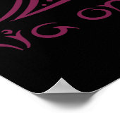 Kia Ora Hello Wave In Maori New Zealand Lynesian  Poster (Hoek)