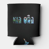 KIA ORA KIWI GREETING BLIKJESKOELER (Voorkant)