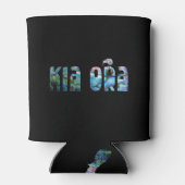 KIA ORA KIWI GREETING BLIKJESKOELER (Achterkant)