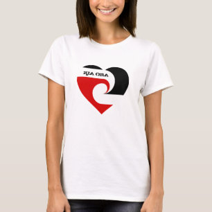 Kia Ora & Maori-vlag, Nieuw-Zeeland / sport, rugby T-shirt