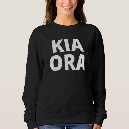 Kia Ora  New Zealand Maori Trui (Voorkant)