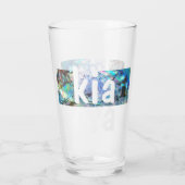 KIA ORA NEW ZEALAND PAUA BLACK MAORI NZ KIWI GLAS (Achterkant)