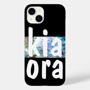 KIA ORA NIEUWE-ZEELANDSE BEGROETING PĀUA NZ MAORI  Case-Mate iPhone 14 HOESJE