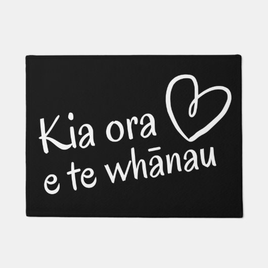 Kia Ora, Welkom Mat Aotearoa NZ (Voorkant)