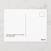 Kia Orana Polynesisch Strand en Vaka Briefkaart (Achterkant)