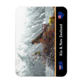 Kia Parrot en beroemde vogels, Trekking/Nieuw-Zeel Magneet (Verticaal)