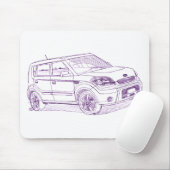 Kia Soul 2008+ Muismat (Met muis)